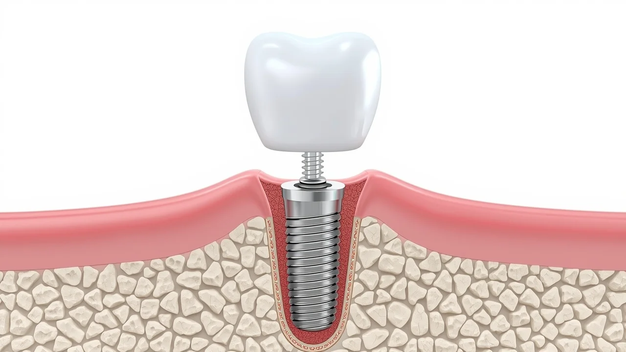 implant dentar zirconiu